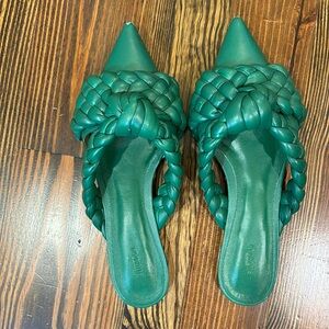 Alexandre Birman Leather Mules